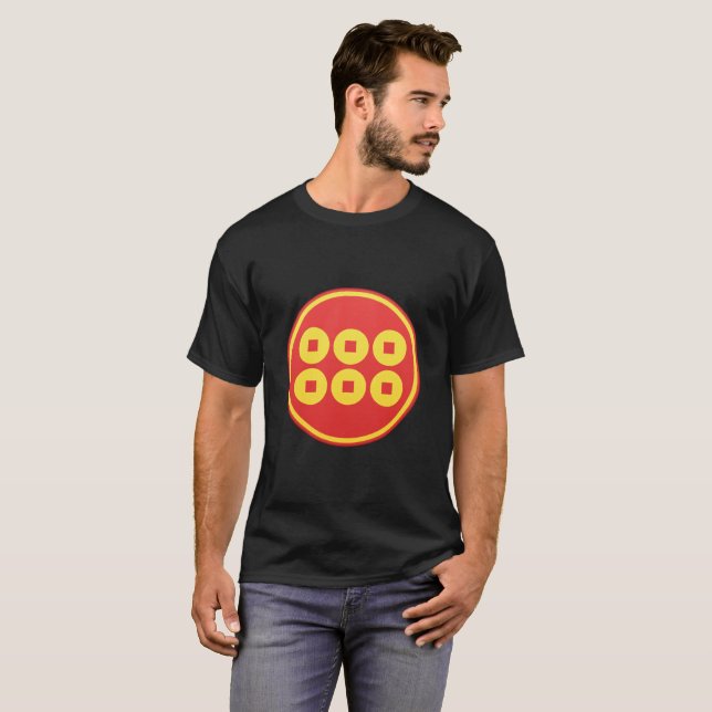 T-shirt Sanada Clan Kamon (Devant entier)