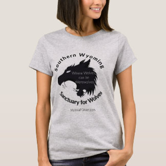 T-shirt Sanctuaire du Wyoming Sud pour loups-garous