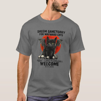 T-SHIRT SANCTUAIRE SALEM SKULT DE BATAILLE POUR CHAUSSURES