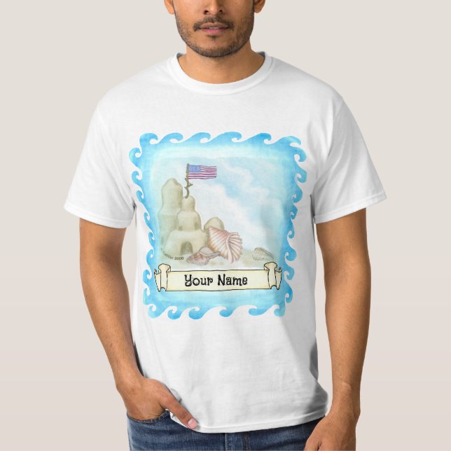 T-shirt Sand Castle (Devant)