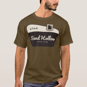 T-shirt Sand Hollow State Park Utah Affiche de bienvenue