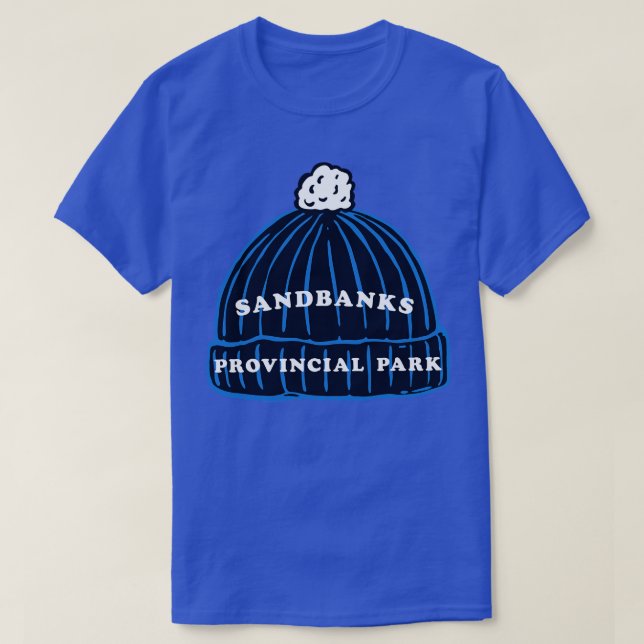 T-shirt Sandbanks Parc provincial Ontario Canada Ha d'hive (Design devant)