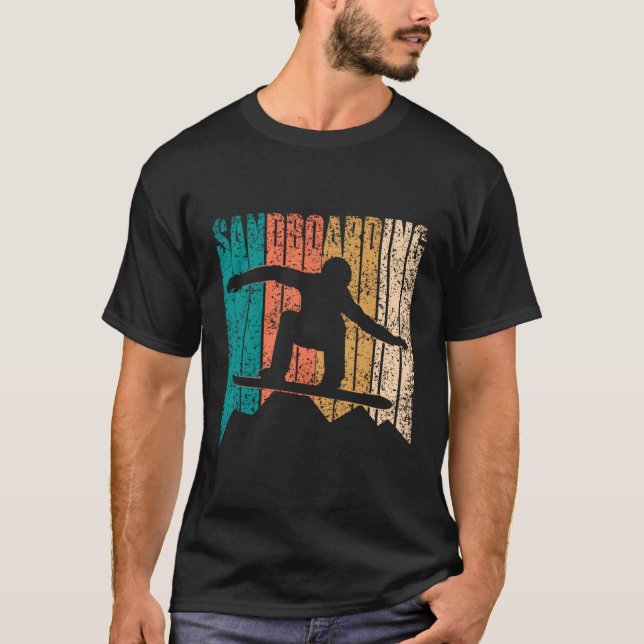 T-shirt Sandboard Sandboard Sandboard Sable (Devant)