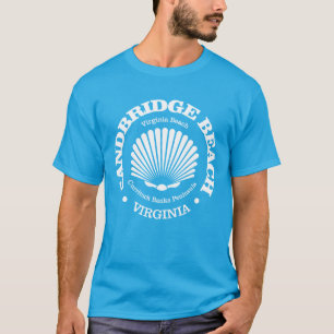 T-shirt Sandbridge Beach (coquillage)