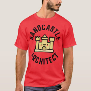 T-shirt Sandcastle Architect Design pour enfants