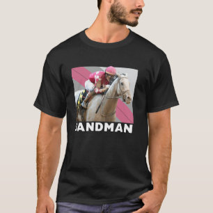 T-shirt Sandman Horse, Courses de chevaux, Del Mar, Santa