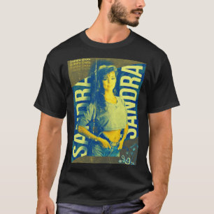T-shirt Sandra Cretu 80s Retro Fan Design