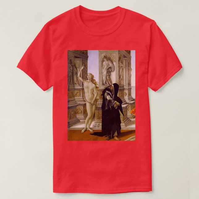 T-shirt Sandro Botticelli Calumny des Apelles détail (Design devant)