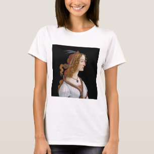 T-shirt Sandro Botticelli - Portrait de Simonetta Vespucci