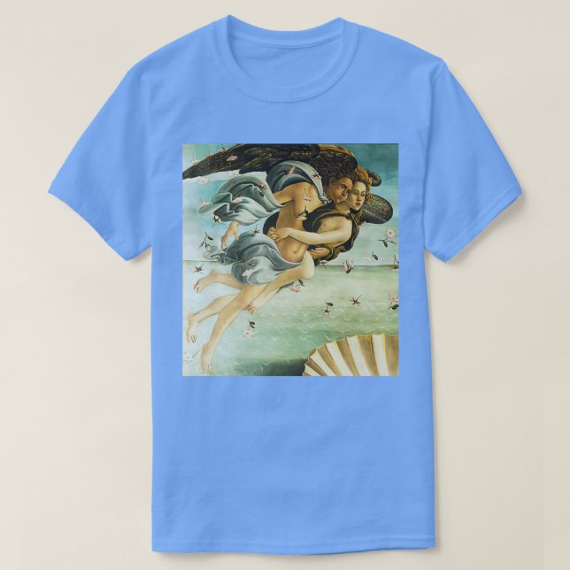 T-shirt Sandro Botticelli quotLa naissance de la Zéphie ve (Design devant)