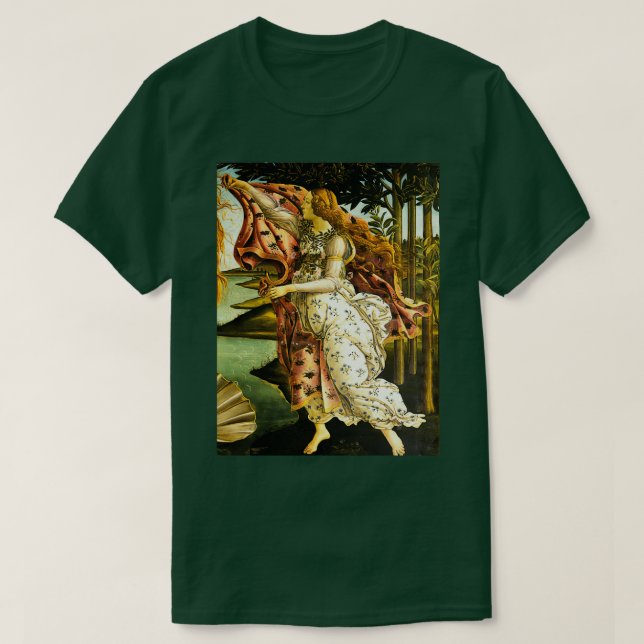 T-shirt Sandro Botticelli quotLa naissance de Vénus La Hor (Design devant)