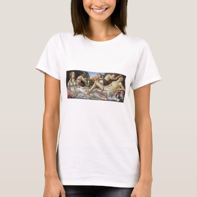 T-shirt Sandro Botticelli - Vénus et Mars (Devant)