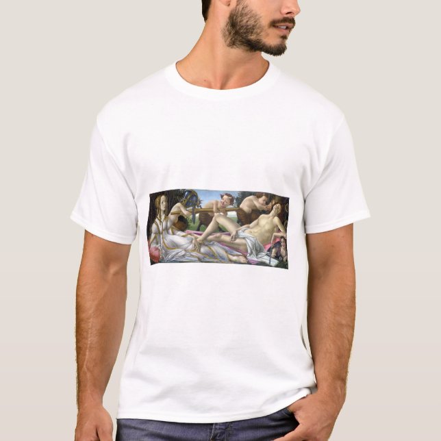 T-shirt Sandro Botticelli Vénus et Mars (Devant)