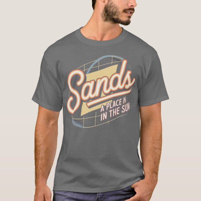 T-shirt Sands Hotel & Casino (Devant)