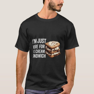 T-shirt Sandwich à la crème glacée Hommes Femmes Enfants C