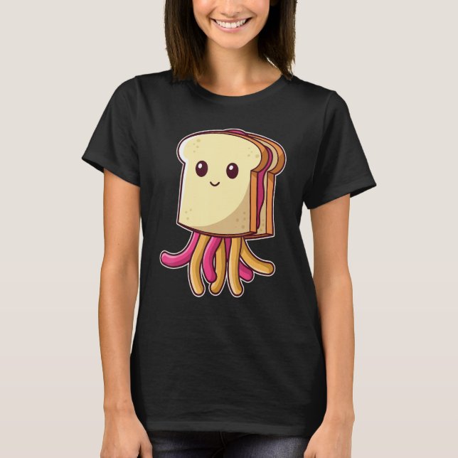 T-shirt Sandwich au beurre d'arachide (Devant)