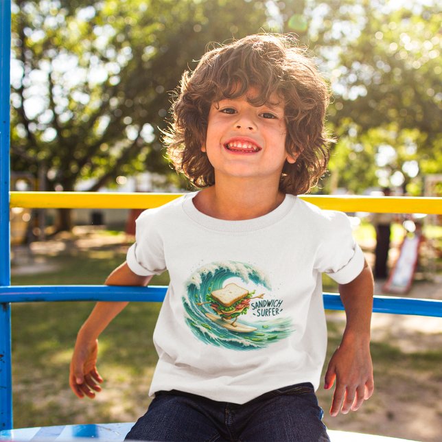T-shirt Sandwich de surf (Créateur téléchargé)