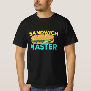 T-shirt Sandwich Master Restauration rapide