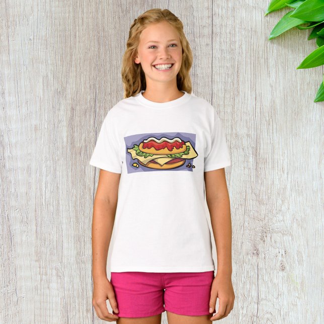 T-shirt Sandwich rempli (Créateur téléchargé)
