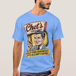 T-shirt Sandwiches au porc gras de Chet
