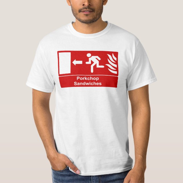 T-shirt Sandwichs à Porkchop (Devant)