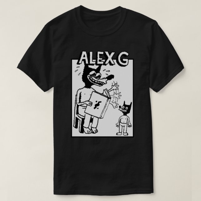 T-shirt (Sandy) Alex G Logo de narration Essential Essenti (Design devant)