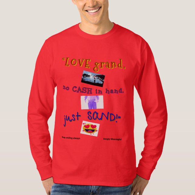 T-shirt "Sandy Love Chronicles" 🏖️ (Devant)