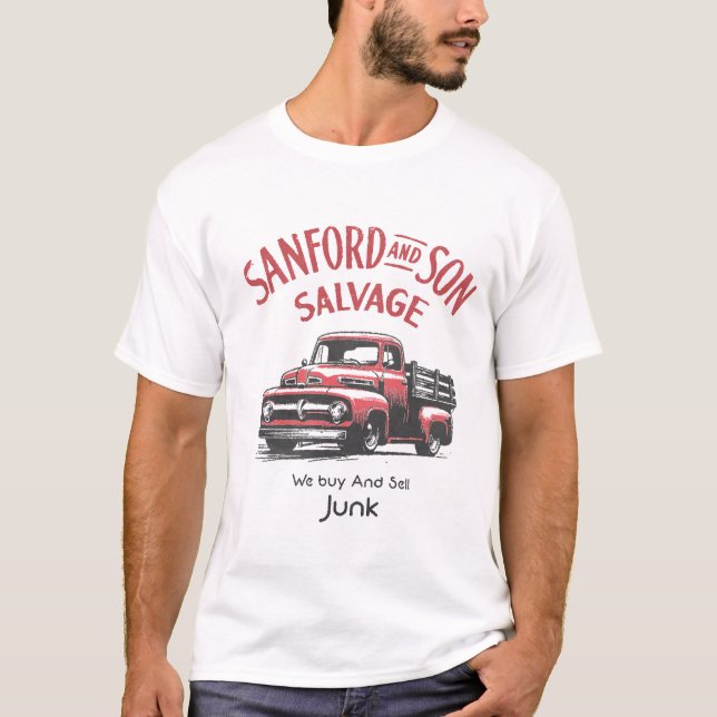 T-shirt Sanford Et Son Salvage (Devant)