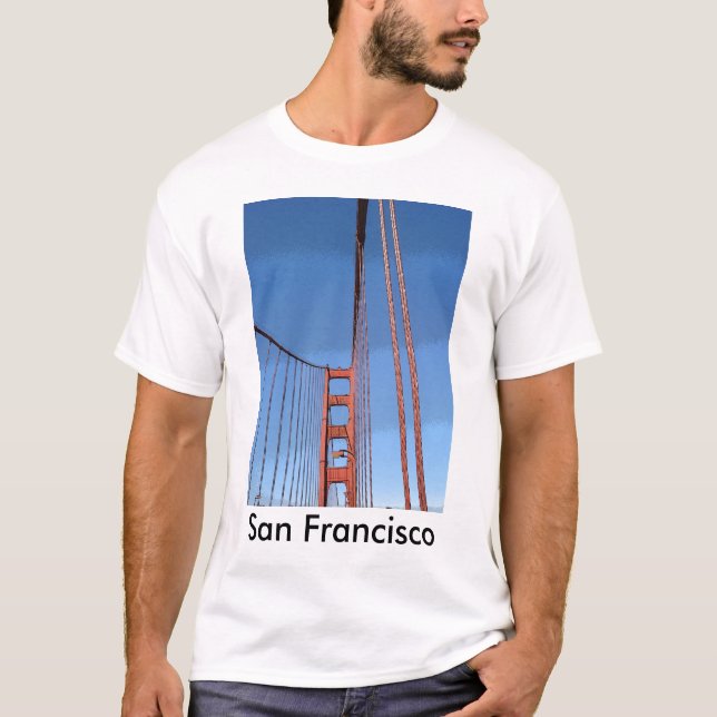 T-shirt SanFran3, San Francisco (Devant)