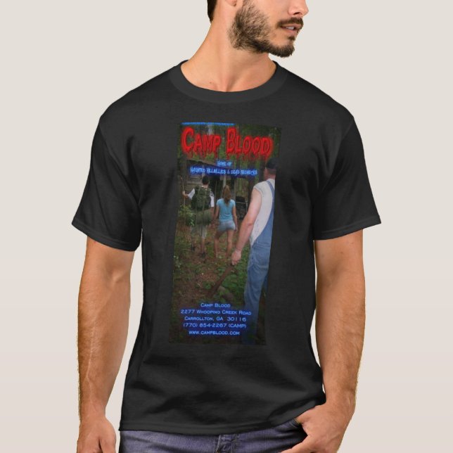 T-shirt Sang 2007 de camp (Devant)