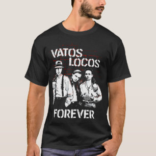 T-shirt Sang Dans Le Sang Vatos Locos Pour Toujours