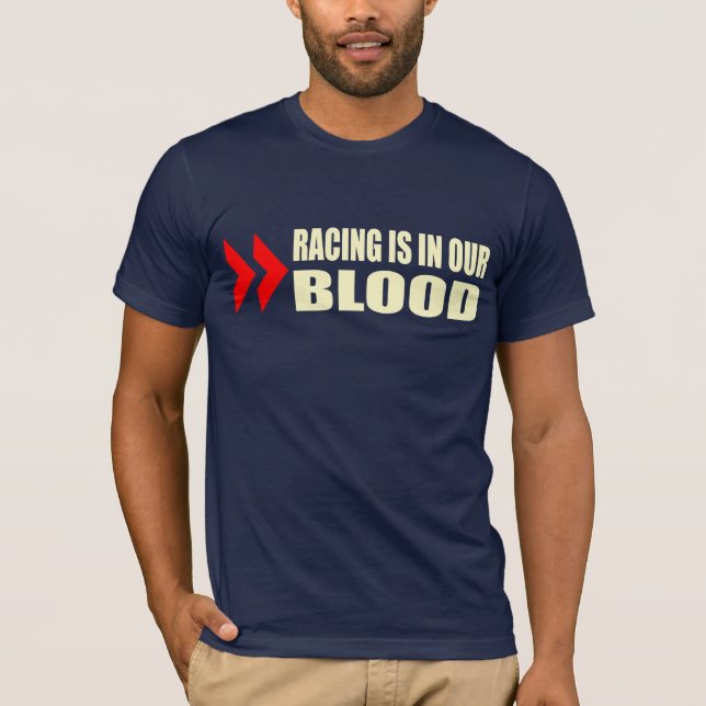 T-shirt Sang de course (Devant)