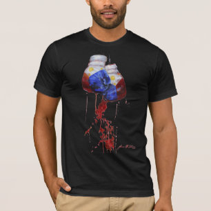 T-shirt Sang de l'obscurité philippine de guerrier