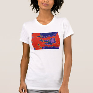 T-shirt Sang d'encre de velours