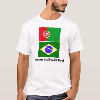 T-shirt Sang portugais et brésilien !
