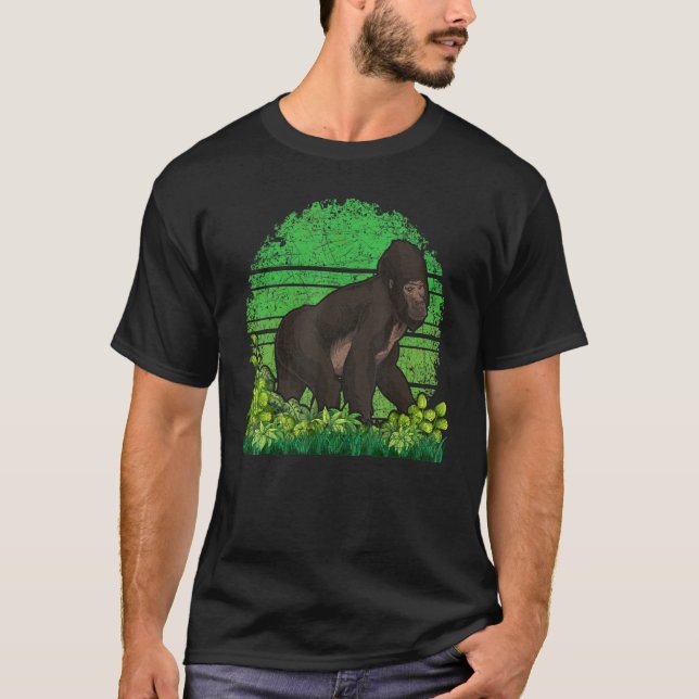 T-shirt Sanglier Animal Monkey (Devant)