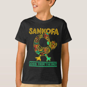 T-shirt Sankofa African Bird Black History Mois Juneteent
