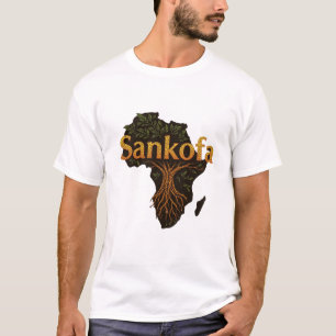 T-shirt 'Sankofa Spirit' célèbre le patrimoine noir, l'his
