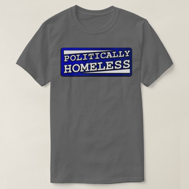 T-shirt Sans-abri politique (Design devant)