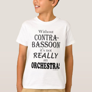T-shirt Sans Contrabassoon - orchestre