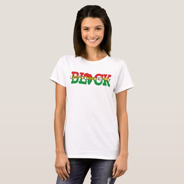 T-shirt Sans excuses Noirs   (Devant entier)