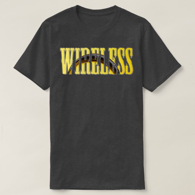 T-shirt sans fil (Design devant)