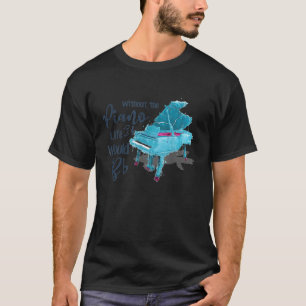 T-shirt Sans la vie PIANO BB T-Shirt_1
