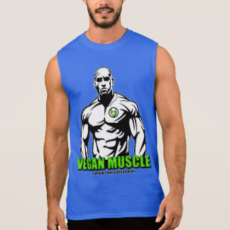 T-shirt Sans Manches Habillement végétalien de muscle