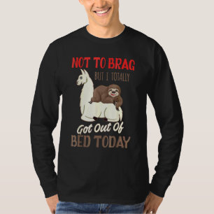 T-shirt Sans me vanter mais j'ai quand même réussi à sorti