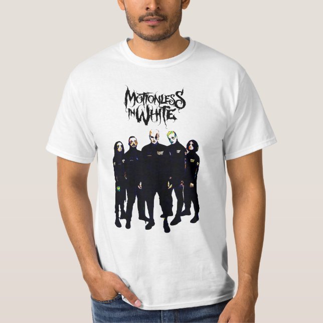 T-shirt Sans mouvement en métal blanc (Devant)