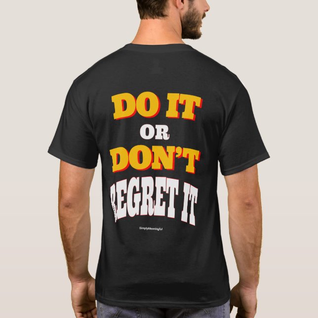 T-shirt 🔥 Sans peur (Dos)