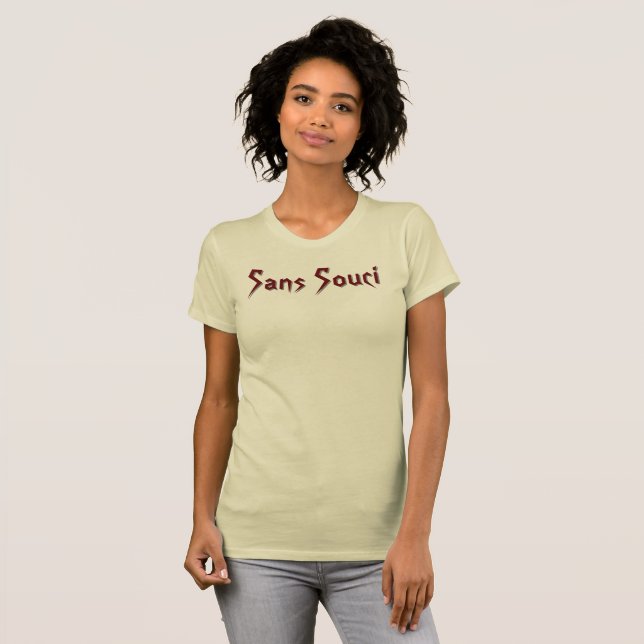 T-shirt Sans Souci (Devant entier)