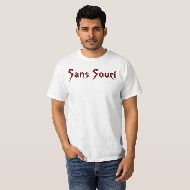 T-shirt Sans Souci (Devant entier)