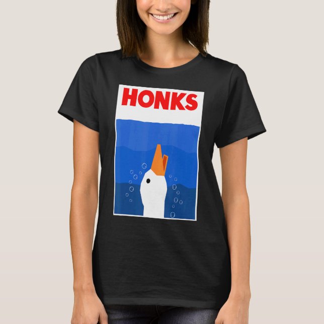 T-shirt Sans titre Goose Game HONKS (Devant)